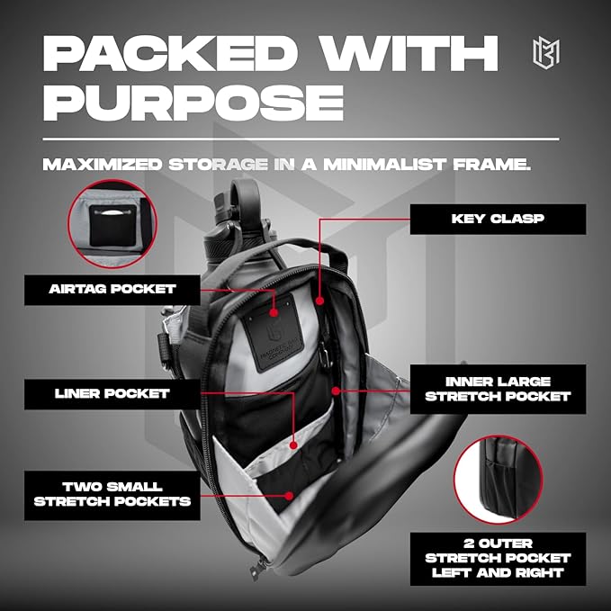 Magnetic bottle bag by Fitnessniches, featuring a sleek design and secure magnetic closure for easy carrying.