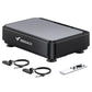 Fitnessniches vibration plate exercise machine with a textured surface and digital display for effective workouts.