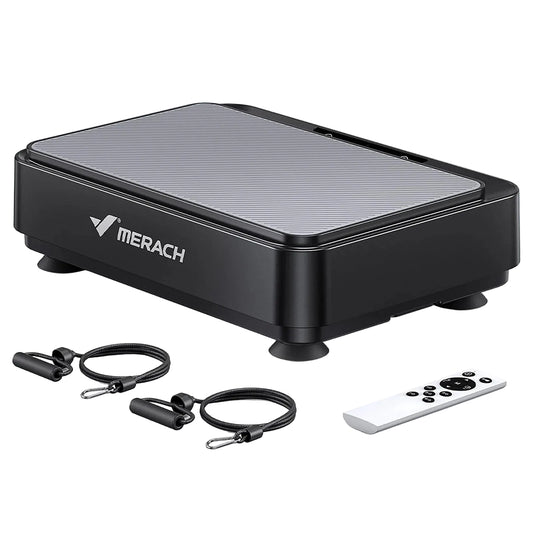 Fitnessniches vibration plate exercise machine with a textured surface and digital display for effective workouts.