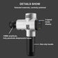 Phoenix A2 Massage Gun by Fitnessniches, featuring ergonomic design and multiple attachments for muscle relief and recovery.