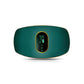 Rechargeable Fitnessniches waist slimming belt displayed on a flat surface, showcasing its sleek design and adjustable straps.