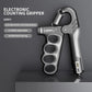 Adjustable hand grip strengthener by Fitnessniches, showing ergonomic design and varying resistance settings.