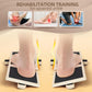 Wooden non-slip wobble balance board by Fitnessniches, featuring a smooth surface and curved base for stability training.