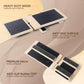 Wooden non-slip wobble balance board by Fitnessniches, showcasing its curved design and textured surface for stability.