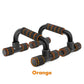 Pair of U-Shaped Push-Up Bars with Sponge Grip