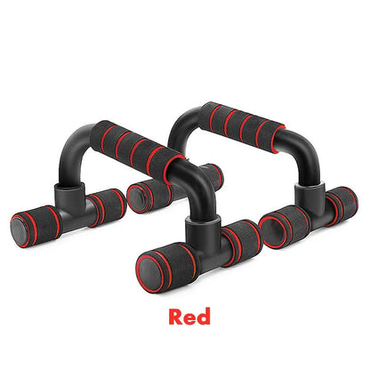 Pair of U-Shaped Push-Up Bars with Sponge Grip