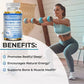 Fitnessniches Magnesium Zinc D3 Triple Formula capsules in a bottle with a white background.