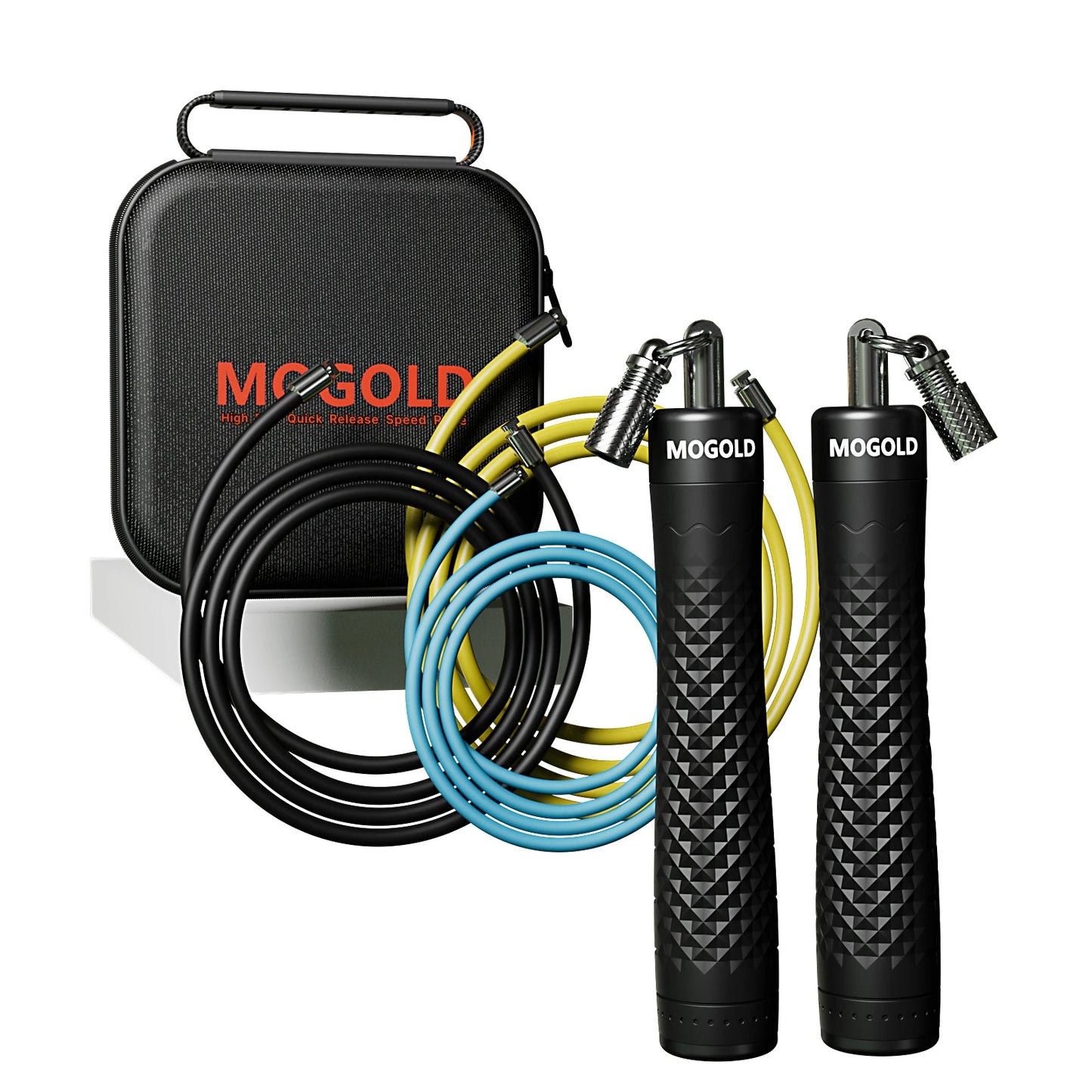 Professional weighted jump rope by Fitnessniches with durable handles and thick rope for effective workouts.