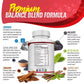 Vitamin C + E Blood Sugar Complex by Fitnessniches in a bottle, highlighting heart and immune support benefits.