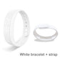 Fitnessniches Smart Bracelet with LED digital display, showcasing sleek design and adjustable strap for fitness tracking.