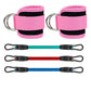 Ankle straps resistance bands by Fitnessniches, featuring adjustable straps and durable material for effective workouts.