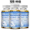 Fitnessniches Magnesium Zinc D3 Triple Formula bottle with label, showcasing supplement capsules and nutritional information.