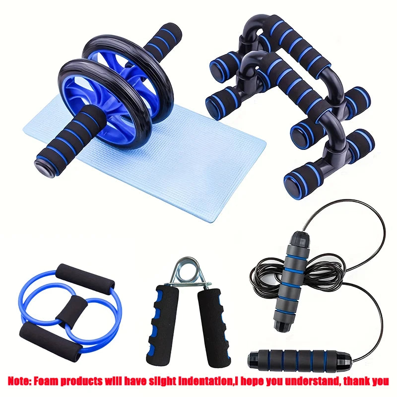Pair of U-Shaped Push-Up Bars with Sponge Grip