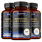 Fitnessniches Magnesium 12-in-1 Complex bottle with a green and white label on a wooden surface.