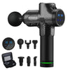 Phoenix A2 Massage Gun by Fitnessniches with ergonomic handle and massage head displayed on a flat surface.
