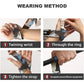 Fitnessniches weightlifting wrist straps featuring durable fabric and padded support for enhanced grip during workouts.