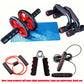 Pair of U-Shaped Push-Up Bars with Sponge Grip