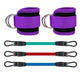 Ankle straps resistance bands by Fitnessniches, featuring adjustable straps for leg and glute workouts.