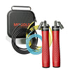 Professional weighted jump rope by Fitnessniches with sturdy handles and thick rope for effective workouts.