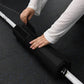 Fitnessniches barbell squat pad in black, designed for comfort and support during squats and weightlifting exercises.