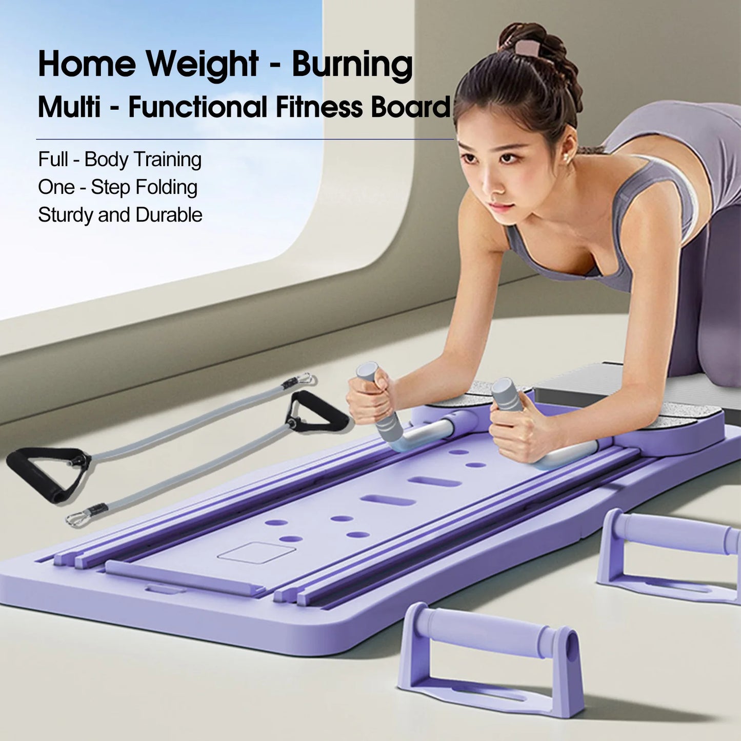 Portable pilates reformer