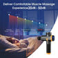 Phoenix A2 Massage Gun by Fitnessniches with ergonomic handle and multiple attachment heads for muscle recovery.